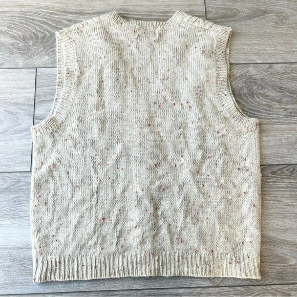 Vintage  Tabi International Wool Blend Paisley Embroidery Sweater Vest - Picture 12 of 14